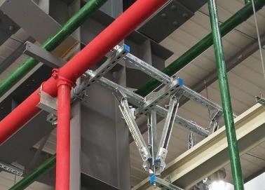 重庆县该抗震支架的整体式支吊架结构协调性好